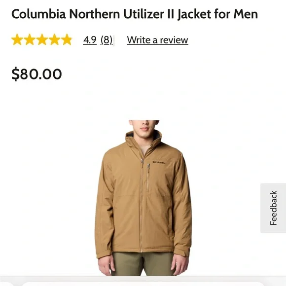 Columbia Northern Utilizer II Men's Brown Jacket - Picture 11 of 13